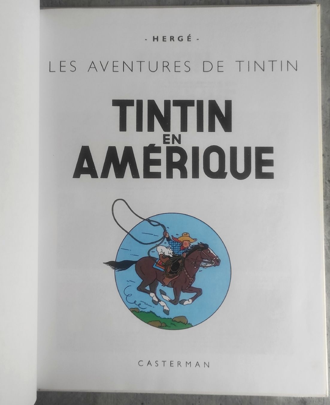 Comics: TINTIN En Amérique – Gebraucht aus Biel/Bienne von pijama 3