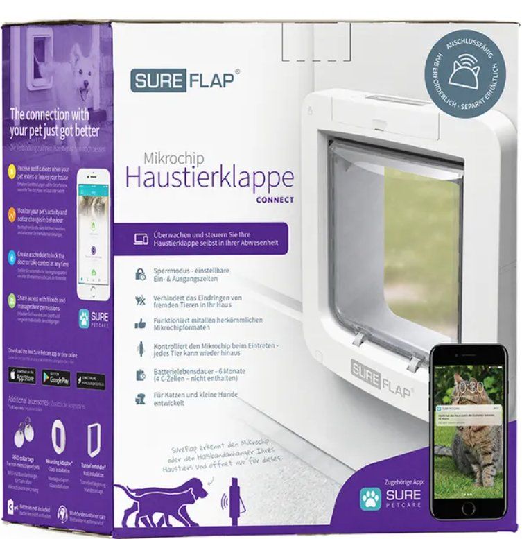 Gattaiole: SureFlap Microchip Pet Door Connect Katzenklappe – Nuovo e nell'imballaggio originale da Unterägeri venduto da mar_6mls 4