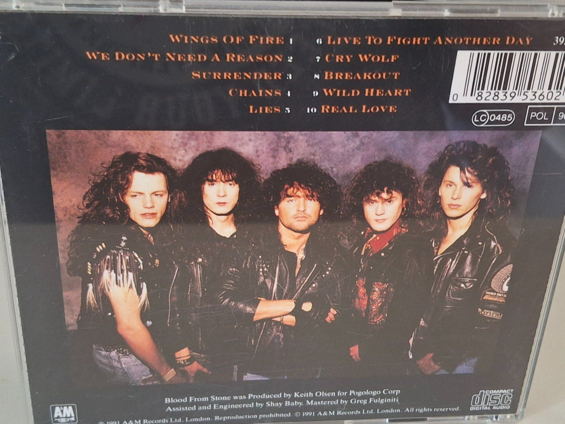 CDs: DARE - Blood From Stone – D'occasion à Aarberg par Jackup1 1