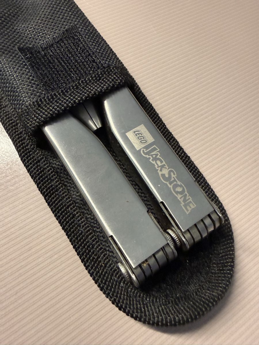Tutti gli attrezzi: Multitool Lego Jack Stone mit Etui silberner Zustand gut – Nuovo e nell'imballaggio originale da BASEL venduto da zum_schneugge 3