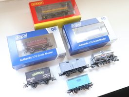Dapol/HORNBY H0 7 x British Güterwagen Set - H0 Selten