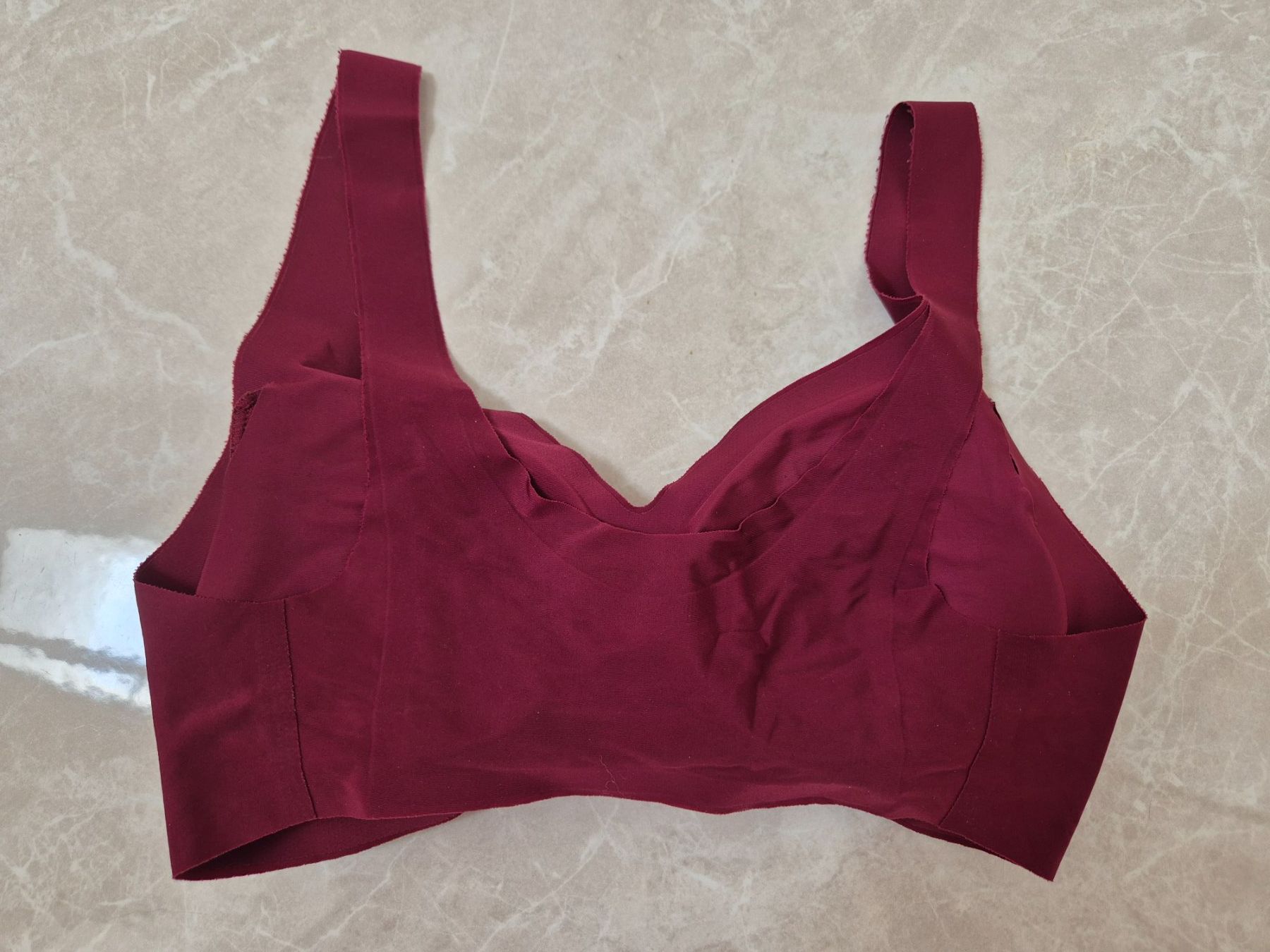 Sloggi Altra biancheria intima: Sloggi ZERO Feel Bralette bordeaux Groesse XS – Usato da Vallon venduto da Penny31 1