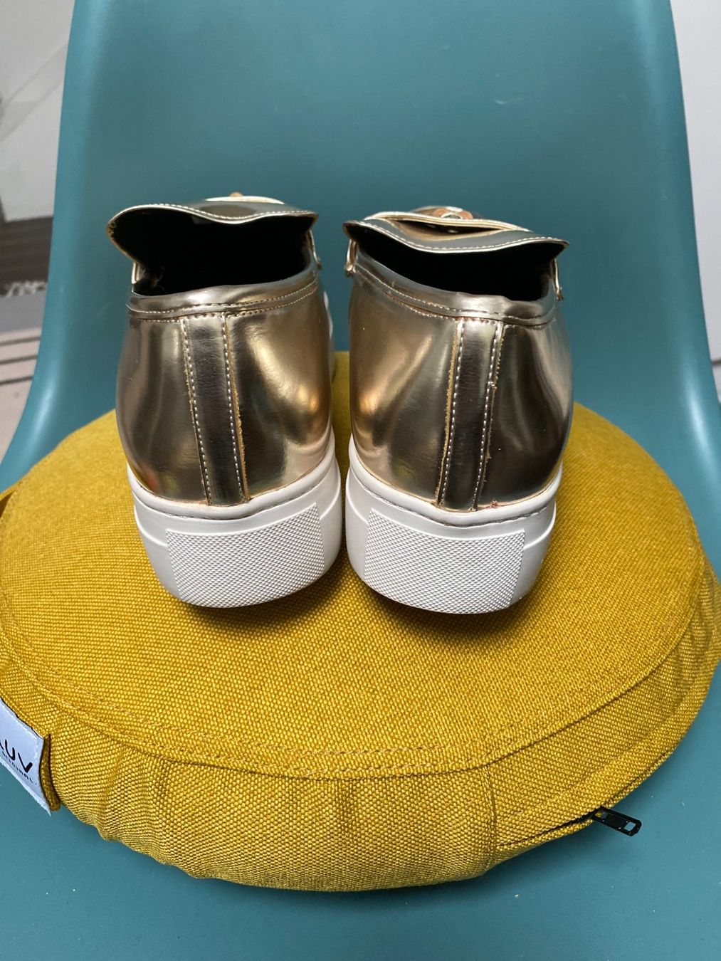 Aldo Scarpe da donna: Goldige Halb-/Plateauschuhe Gr 41 – Usato da Thalwil venduto da Alice015 3