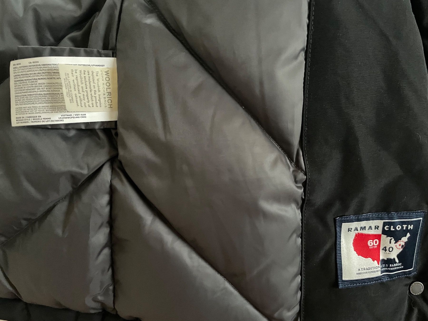 Woolrich Jacken: Woolrich Jacke Mantel Parka schwarz – Neu (gemäss Beschreibung) aus Zürich von Rania68 4