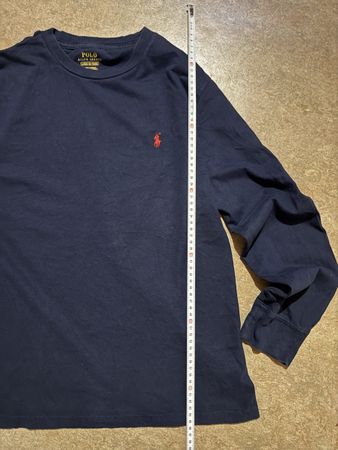 Polo Ralph Lauren Long Sleeve T-Shirt Navy Size L 14-16