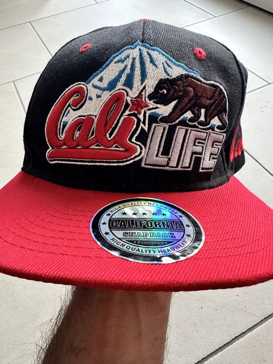 Cali Life Snapback Cap – California Bear, Vintage Style (Gebraucht) in ...