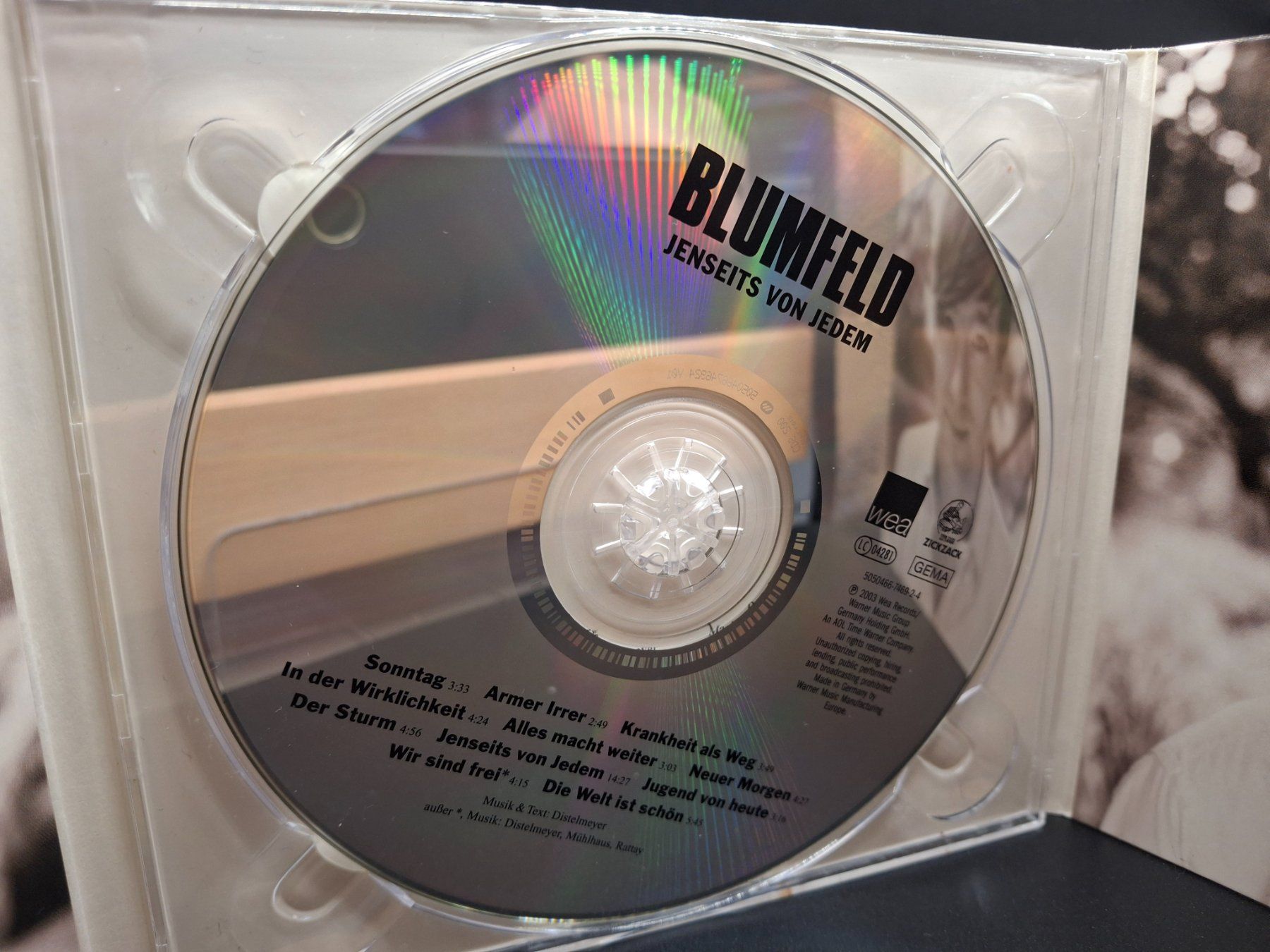 CD: Blumfeld – Jenseits Von Jedem – Usato da St.Gallen venduto da jalamusic 2