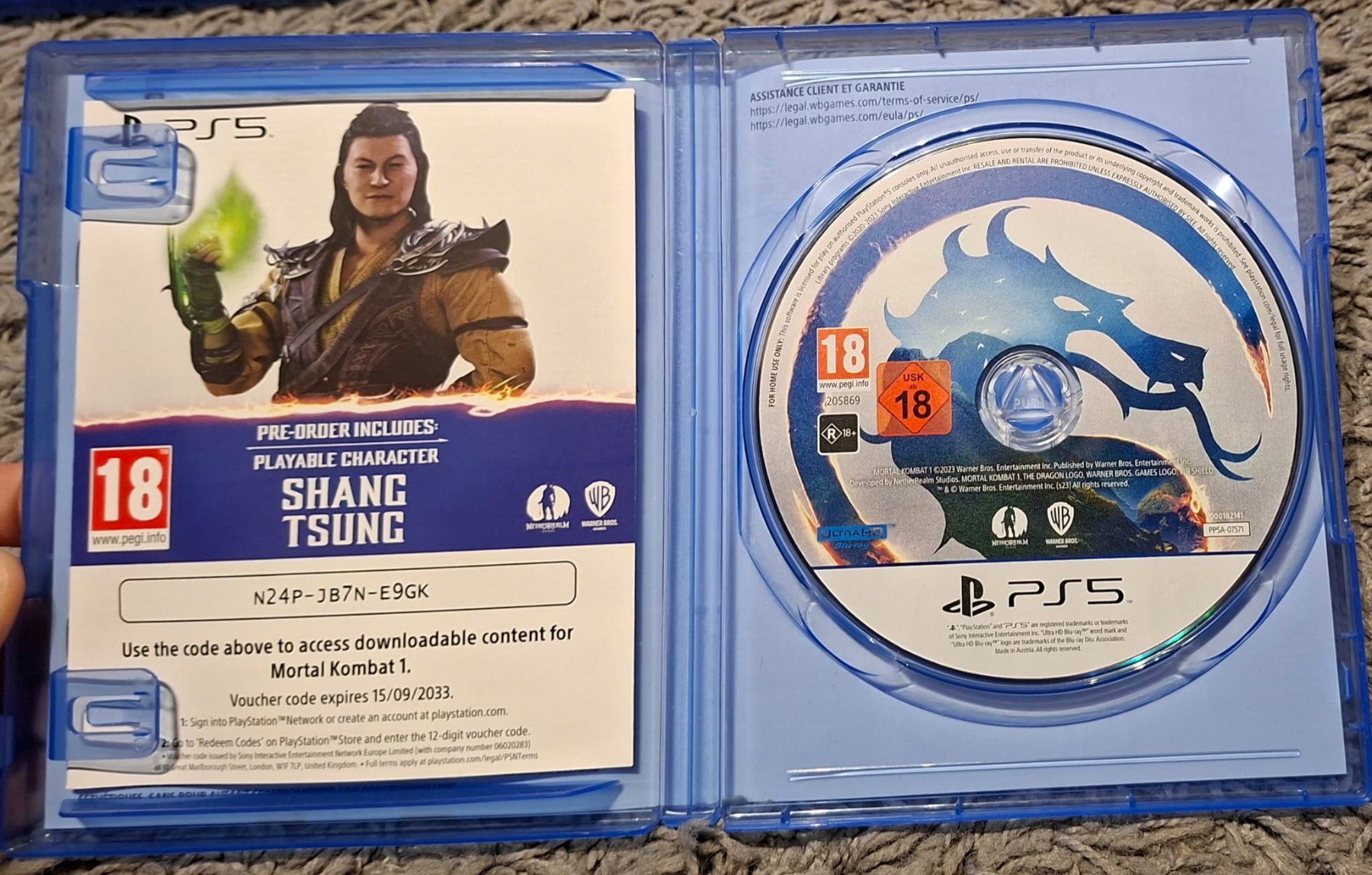 Sony Giochi: jeu video PS5 mortal combat 1 – Usato da Grand-Lancy venduto da ver_5zz8 1