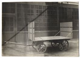 Fotografie Pritschenwagen mit Bordwand /