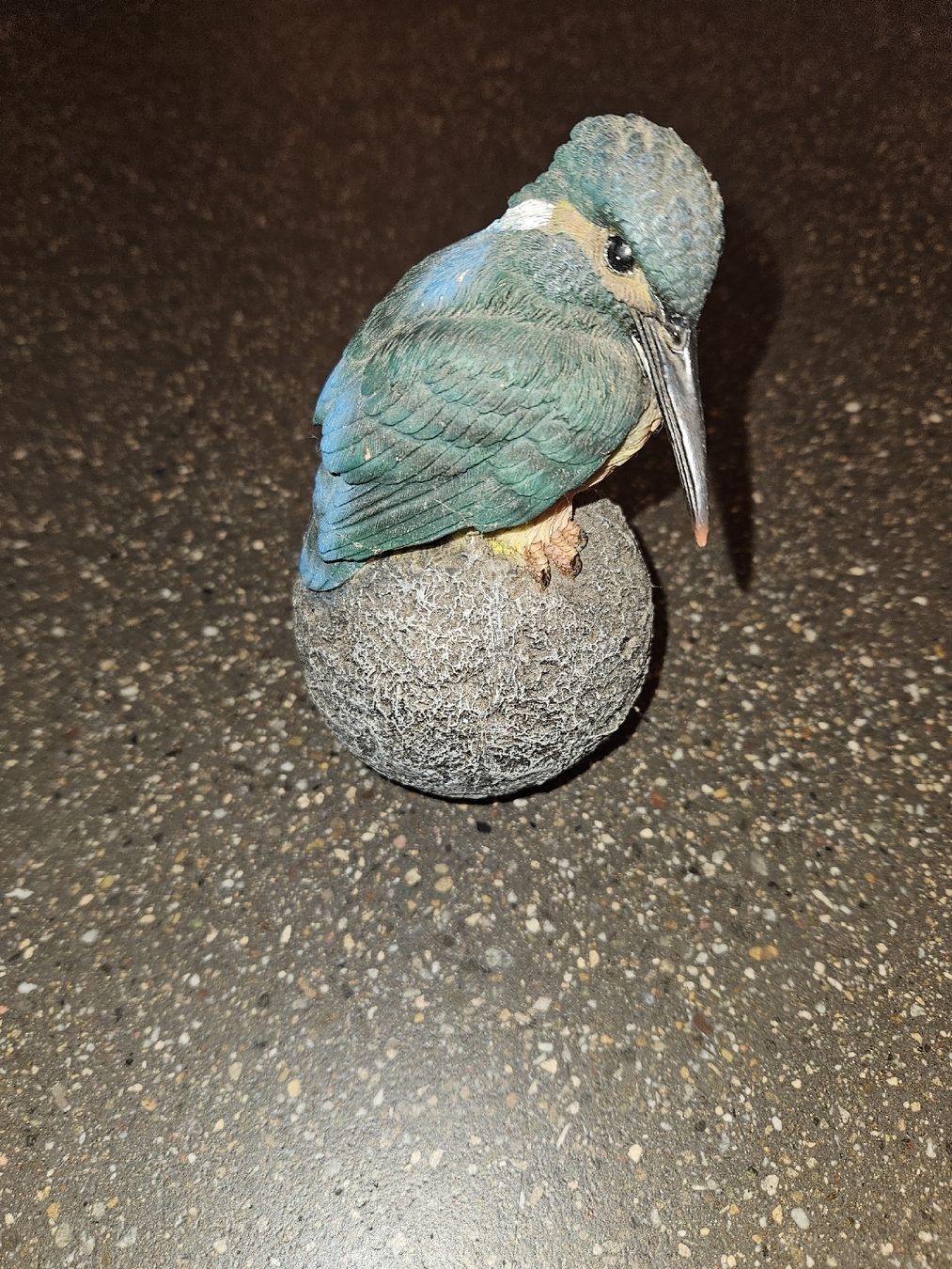 Statuette: Deko Eisvogel auf Kugel – Nuovo (secondo la descrizione) da Anwil venduto da tamoos