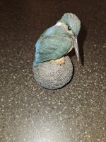 Deko Eisvogel auf Kugel