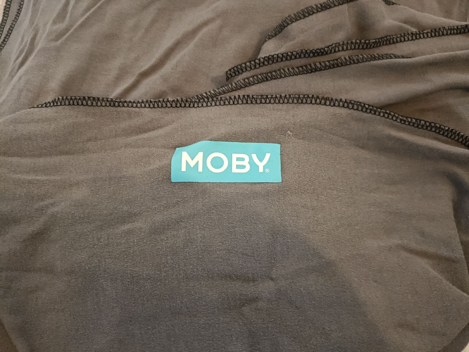 Moby Wrap Marsupi portabebè: Moby Babytragetuch grau – Usato da Langnau b. Reiden venduto da Sesig.20 3