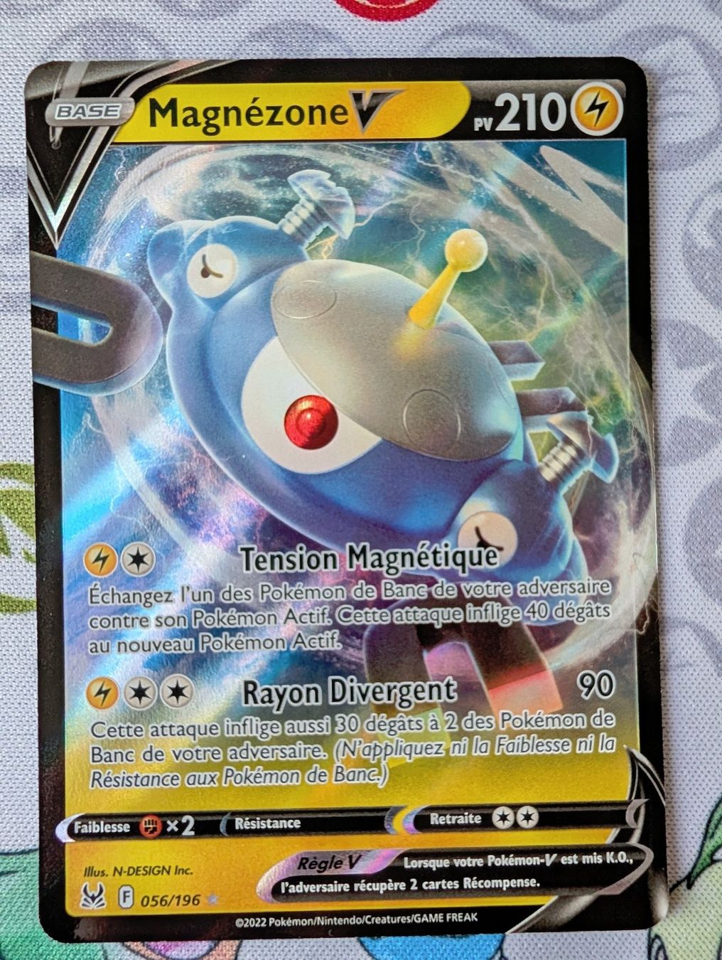 Pokémon Carte collezionabili: Pokémon FR Magnézone V Origine Perdue – Nuovo (secondo la descrizione) da Thônex venduto da Janadel