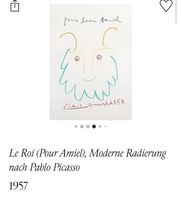 Pablo Picasso,Le Roi(pour amiel)