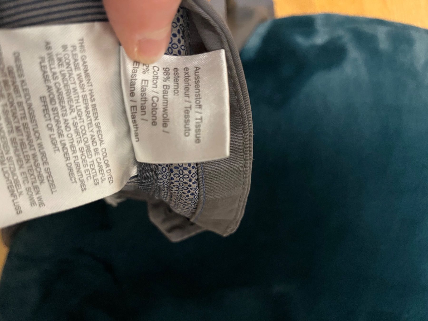 Pantaloni: Herren Stoffhose, Gr. 50, grau, NEU – Nuovo (secondo la descrizione) da Arlesheim venduto da Eli_77 4