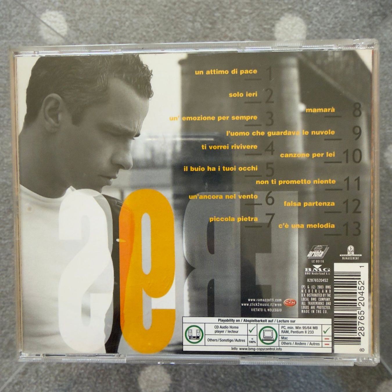 CD: Eros Ramazzotti - 9 – Usato da Bern venduto da MarieBrocante 1