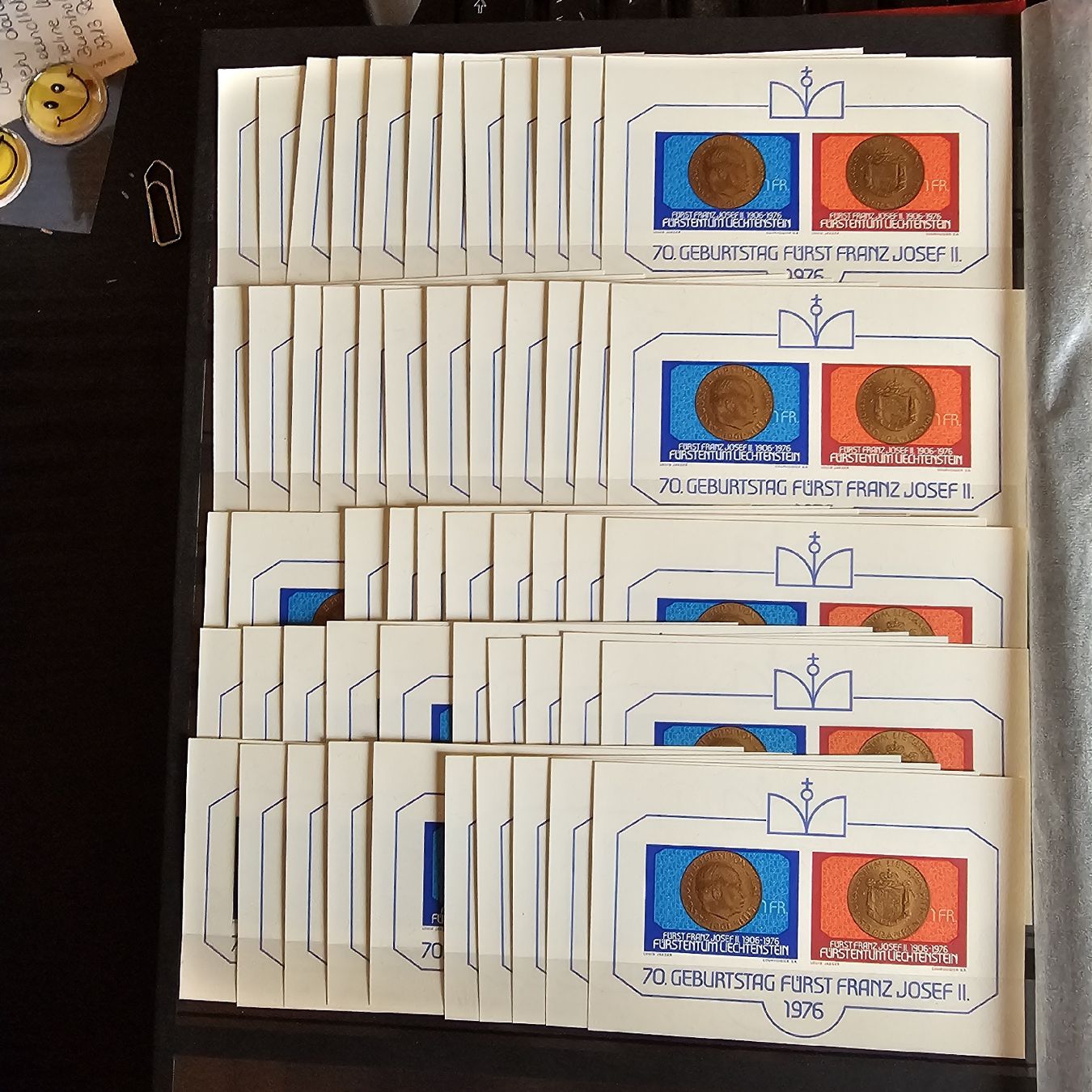Tutti i francobolli: LIECHTENSTEIN LOT BLOCKS AB 1962 **/GEST. – Usato da Dintikon venduto da bonita099 6