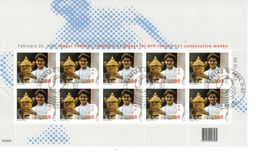 2007 Kleinbogen Federer Ersttag gestempelt