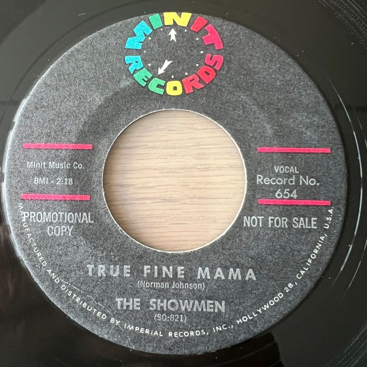 Schallplatten: Showmen - True Fine Mama / 1. US-Press. 1962 – Gebraucht aus Gais von soundcave57