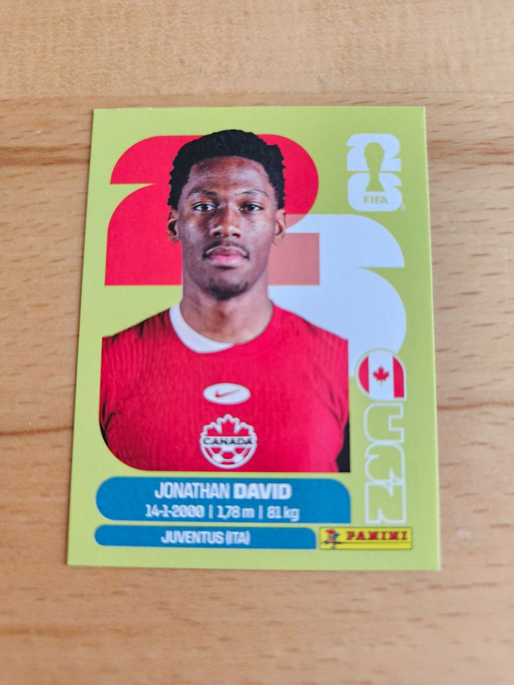 Panini Carte collezionabili: Panini WM 2026 CAN 20 – Nuovo (secondo la descrizione) da Winterthur venduto da melac