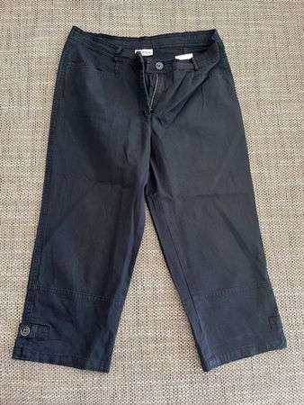 Canda by C&A 3/4-Hose Damen Gr. 40 schwarz