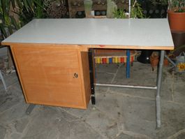 Schulpult ca 70er Jahre