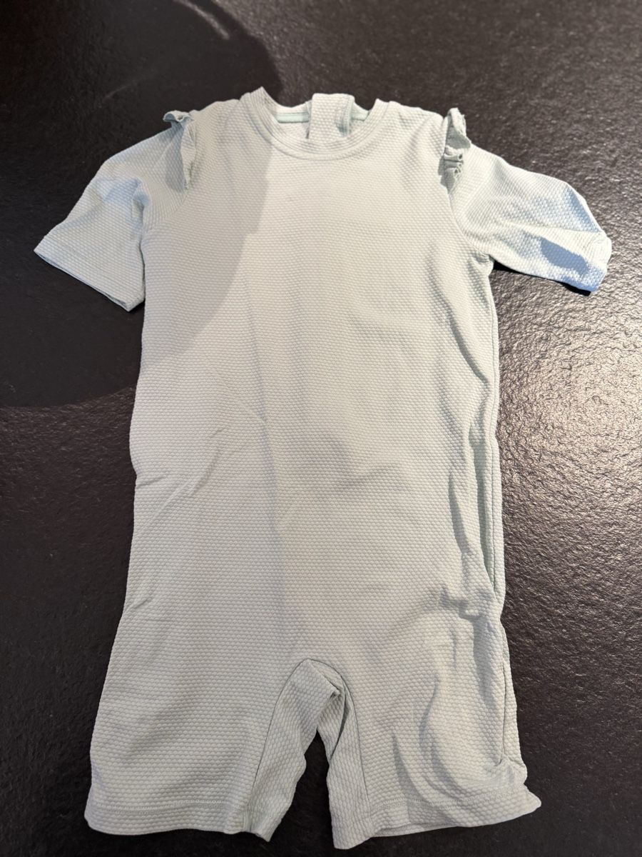 H&M Costumi da bagno & Bikini: H&M Mädchen UV-Anzug Gr. 98/104, Mint – Nuovo (secondo la descrizione) da Strengelbach venduto da schnaeusel