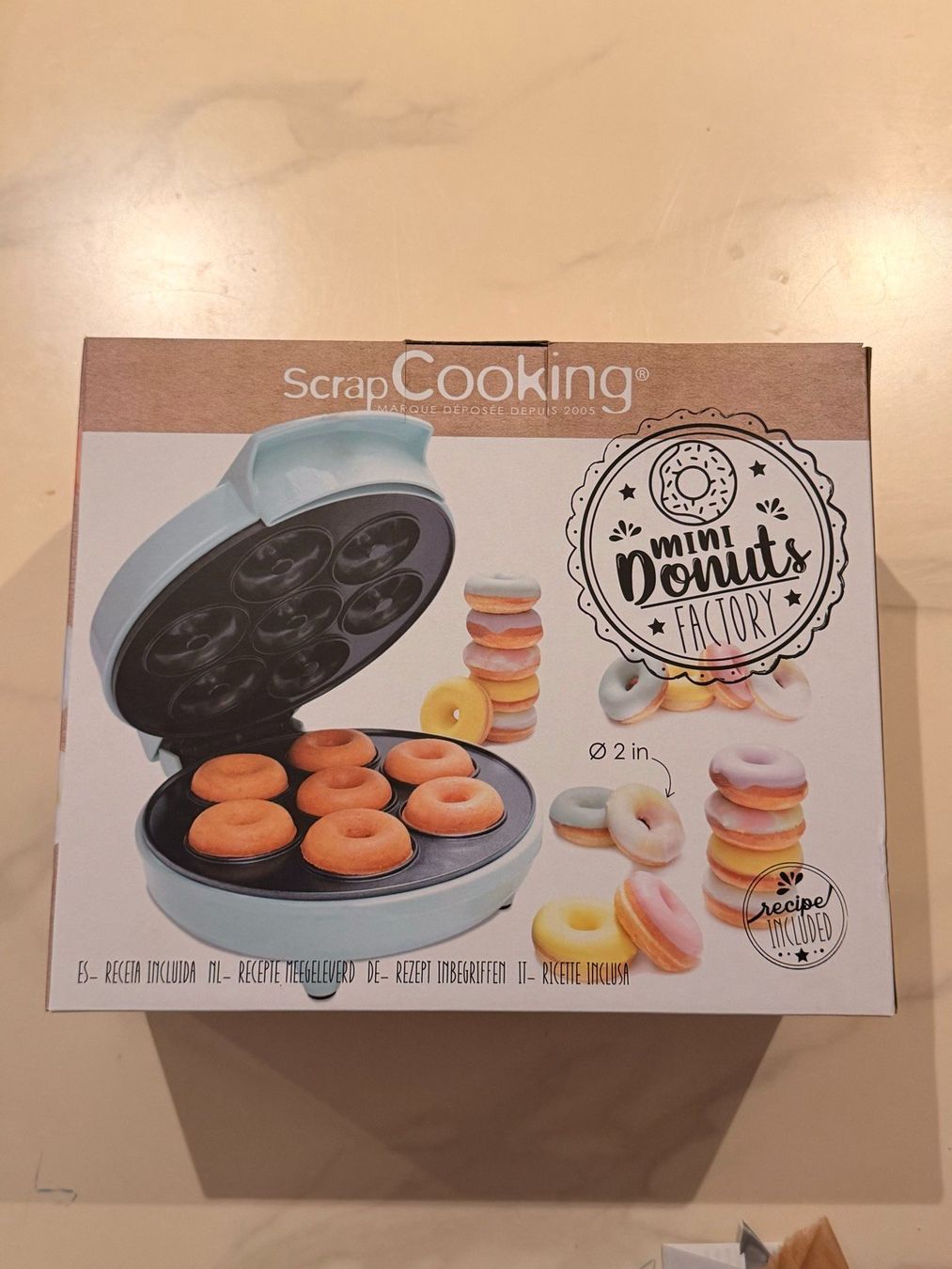 Elettrodomestici da cucina: Machine a mini donuts ScrapCooking, NEUVE en boite – Nuovo e nell'imballaggio originale da Jongny venduto da Poke-Riviera.