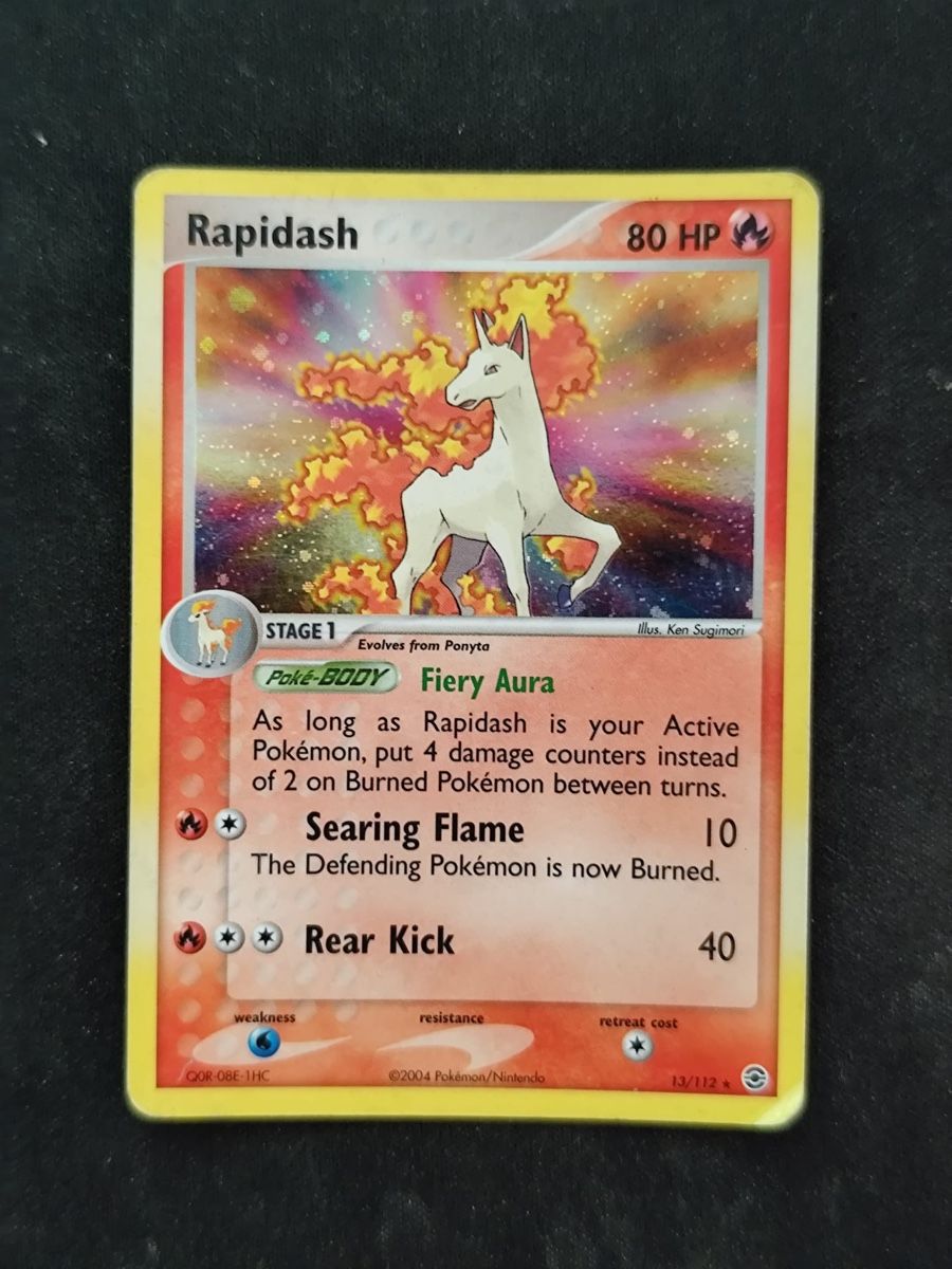 Pokémon Sammelbilder & Trading cards: Rapidash Ex FiredRed & LeafGreen English – Gebraucht aus Basel von luc_8ghp