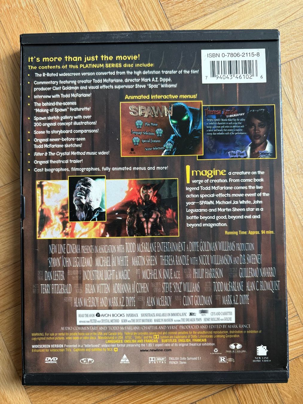 Alle DVDs: Spawn - Director's Cut - DVD – Gebraucht aus Zürich von Malcom 2