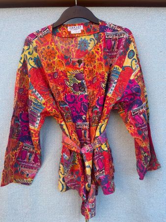 Vintage JAEGER Bluse Gr. M 100 % Seide
