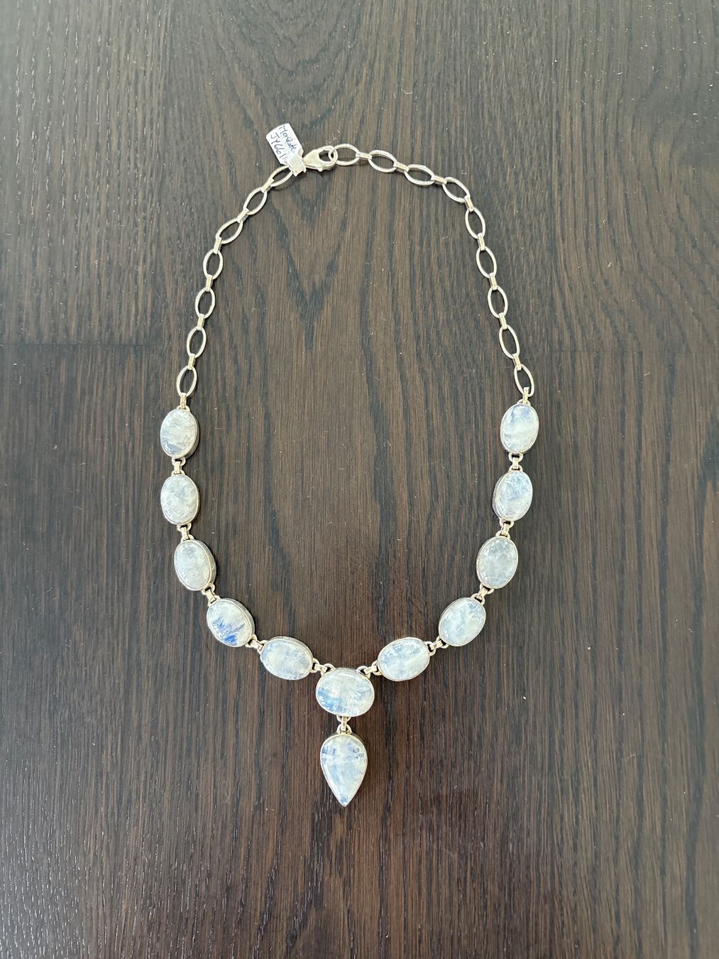 Catenine: Mond Stein silber collier – Nuovo (secondo la descrizione) da Schönenberg ZH venduto da JaluTa 1