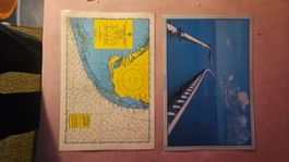 Poster, Florida Keys: mile bridge, east and gulf coasts