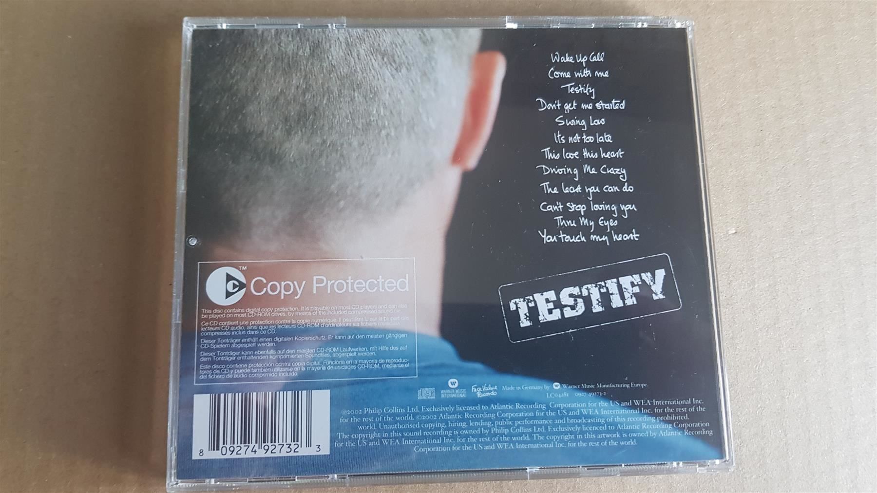 CDs: CD Phil Collins - Testify, Aktion ab 1.-- Fr. – D'occasion à Schaffhausen par Kellerrassel 1