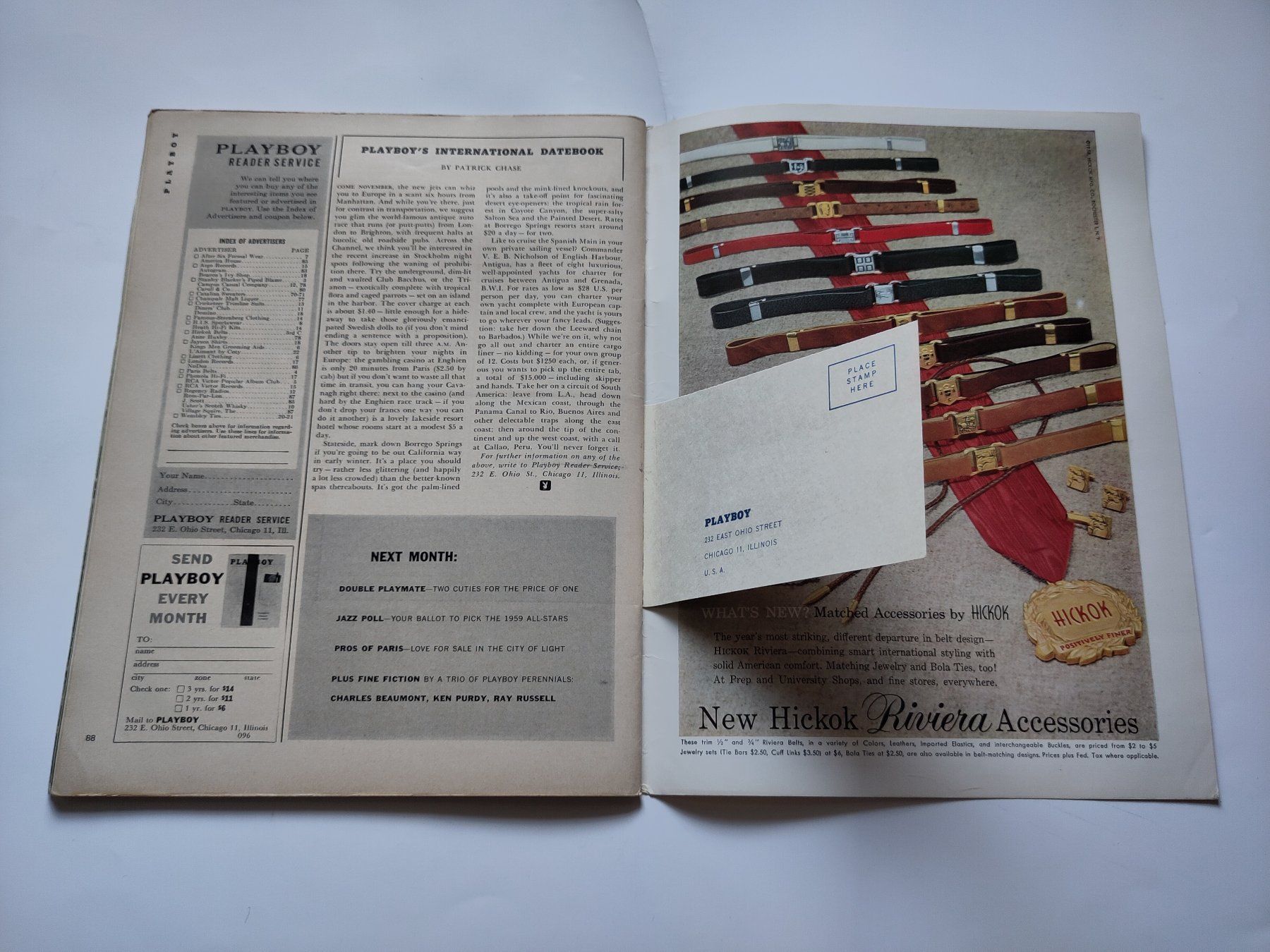 Revues & Magazines: Playboy Magazin September 1958 – D'occasion à Schaffhausen par RolfMeister 8