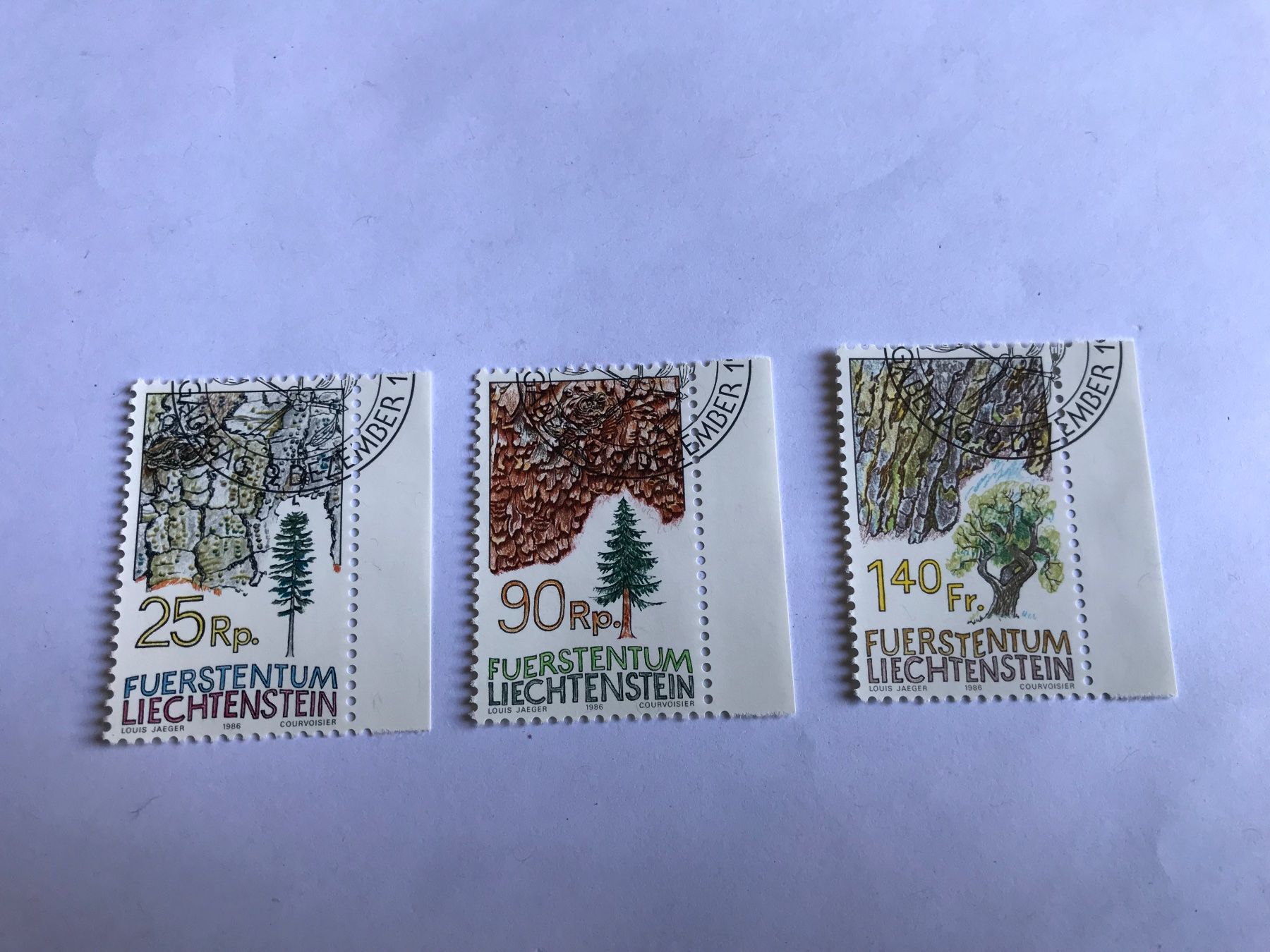 Tutti i francobolli: briefmarken FL 1986, gestempelt – Usato da liestal venduto da makai05