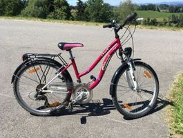 Mädchen Fahrad, pink