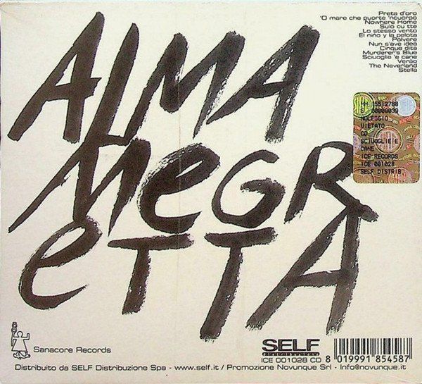 CD: CD Almamegretta - Sciuoglie 'e cane (2003) – Usato da Möriken AG venduto da mineralia 1