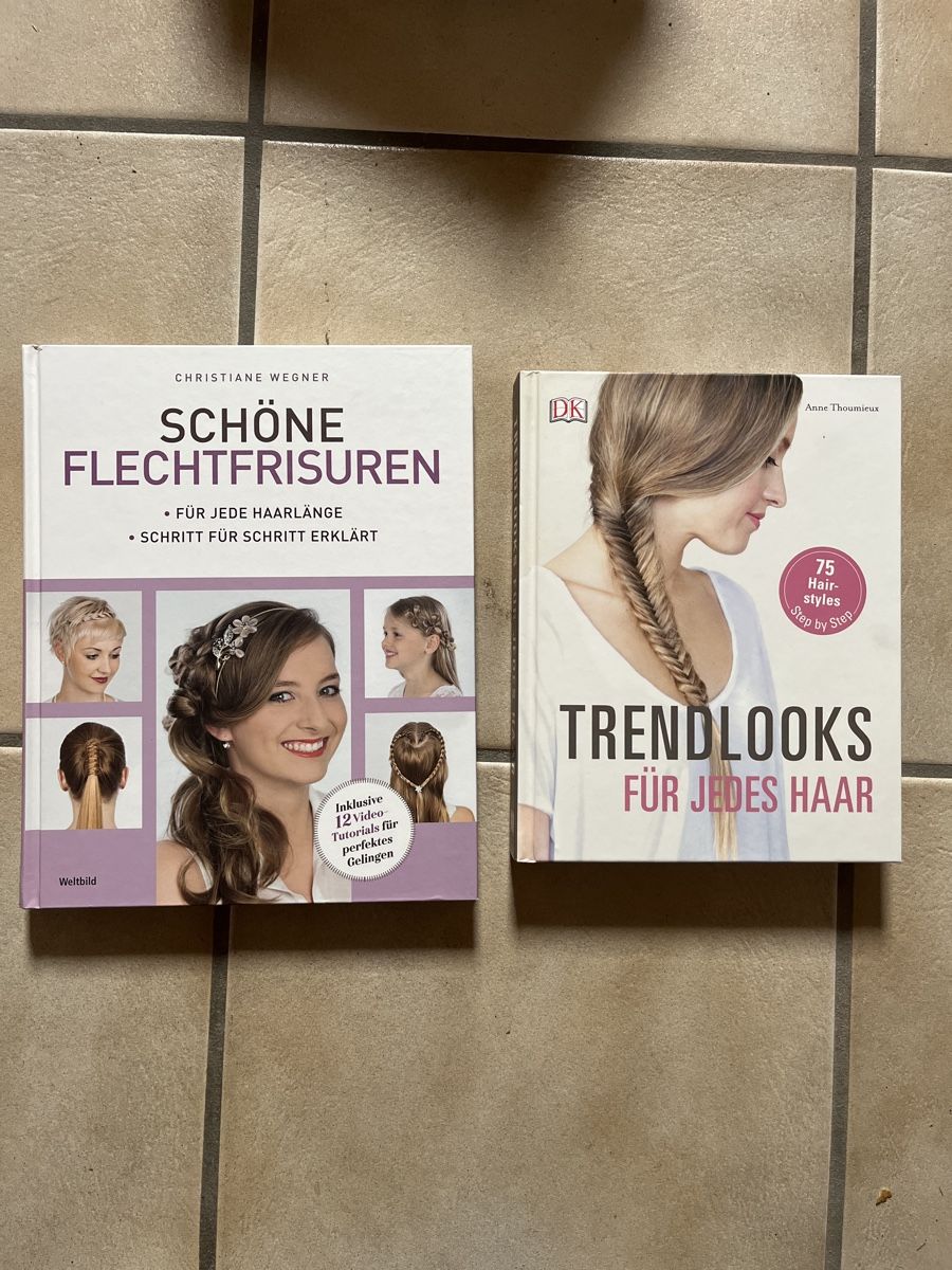 2 Bücher Schöne Flechtfrisuren & Trendlooks für jedes Haar Kaufen