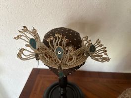 Antiker Braut Haarkranz/Diadem Perlen  Belle Epoque