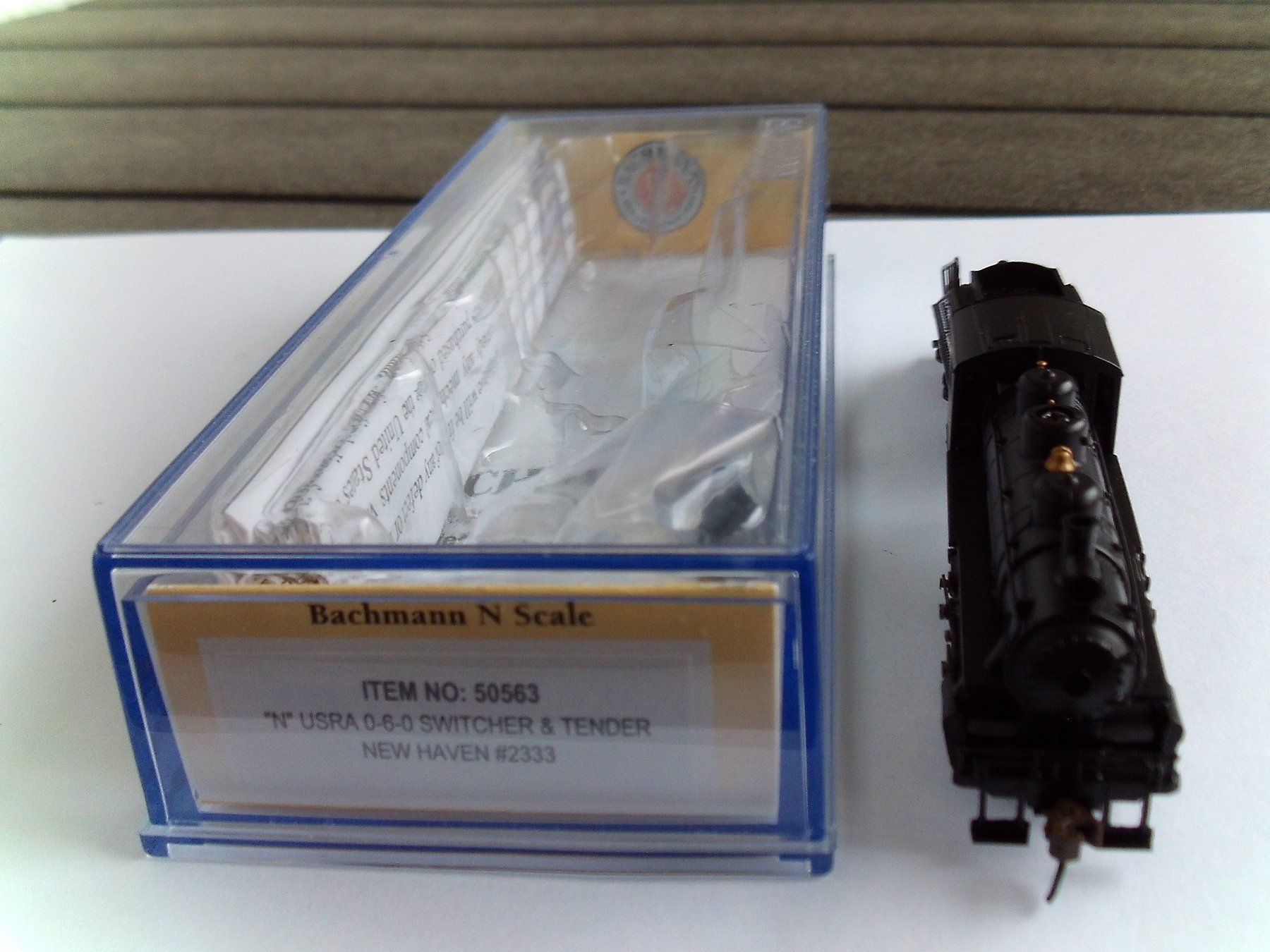 Spectrum Modellini di ferrovie: Bachmann US Dampflok New haven Spur N – Difettoso da Mönchaltorf venduto da Moni014 6