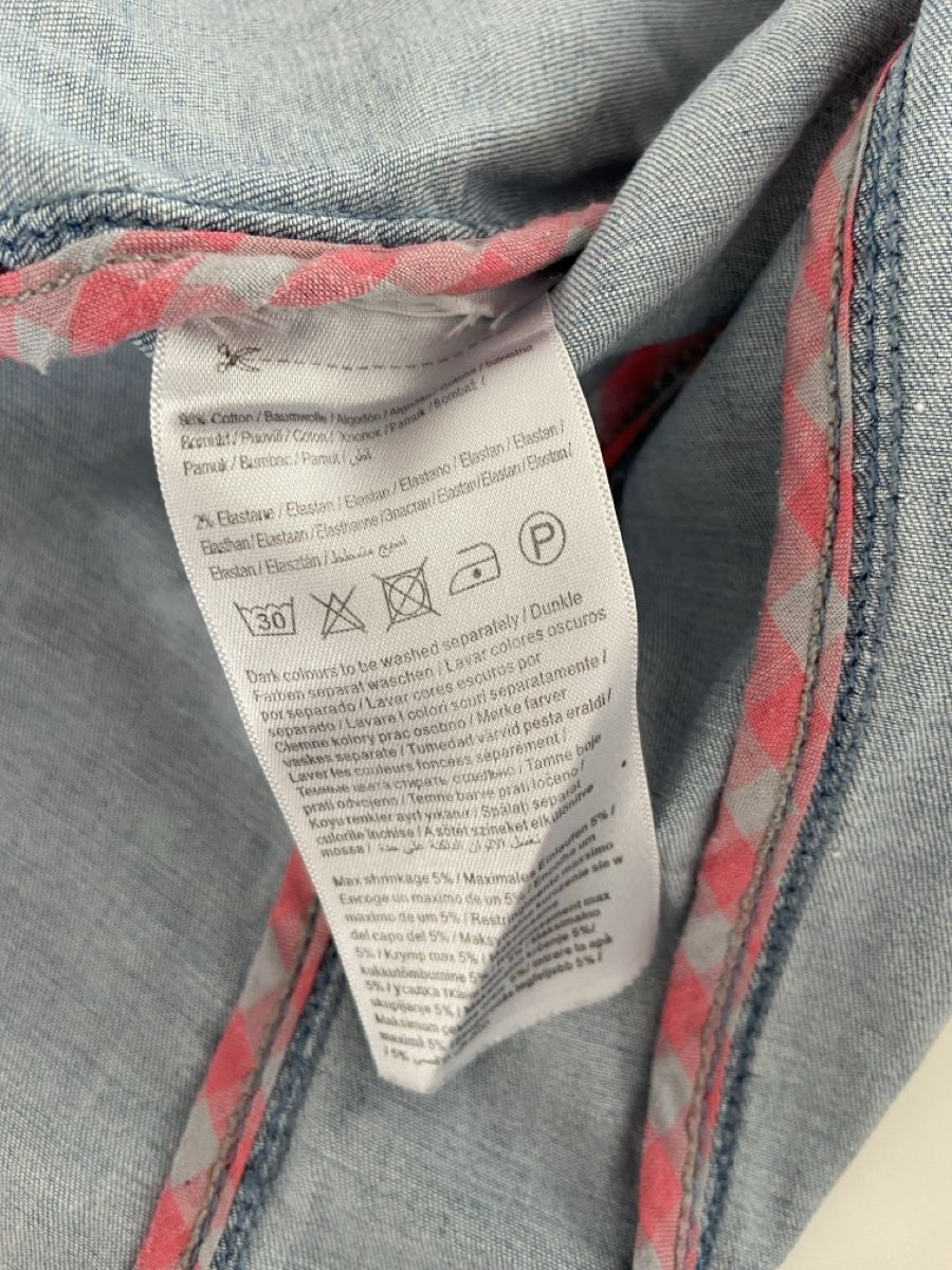 Only Camicette, T-shirt & Top: Taillierte Jeansbluse Jeanshemd Only M oder 164 – Usato da Luzern venduto da Nordischkind 2