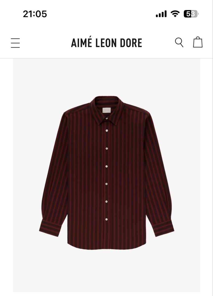 Camicie: Aimé Leon Dore Hemd – Nuovo e nell'imballaggio originale da Zürich venduto da JW_95