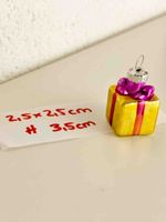 Weihnachtsbaumschmuck Geschenk aus Glas neuwertig