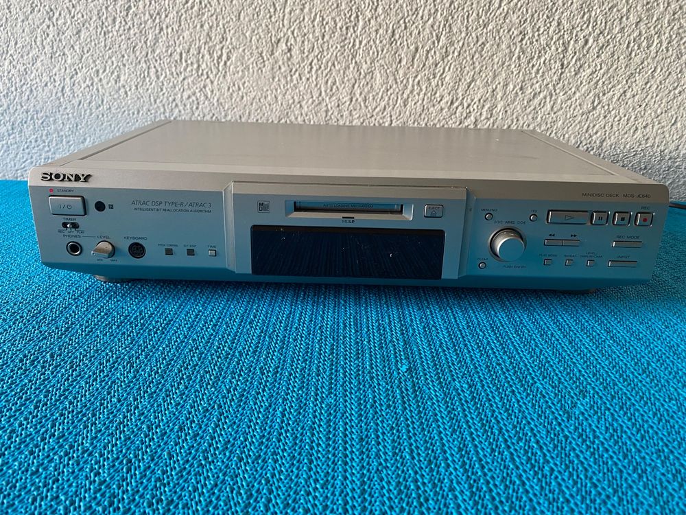 Sony Mini Disc Deck MDS JE640 Kaufen auf Ricardo