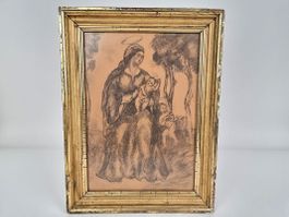Bild von wahrscheinlich Maria mit dem Jesuskind