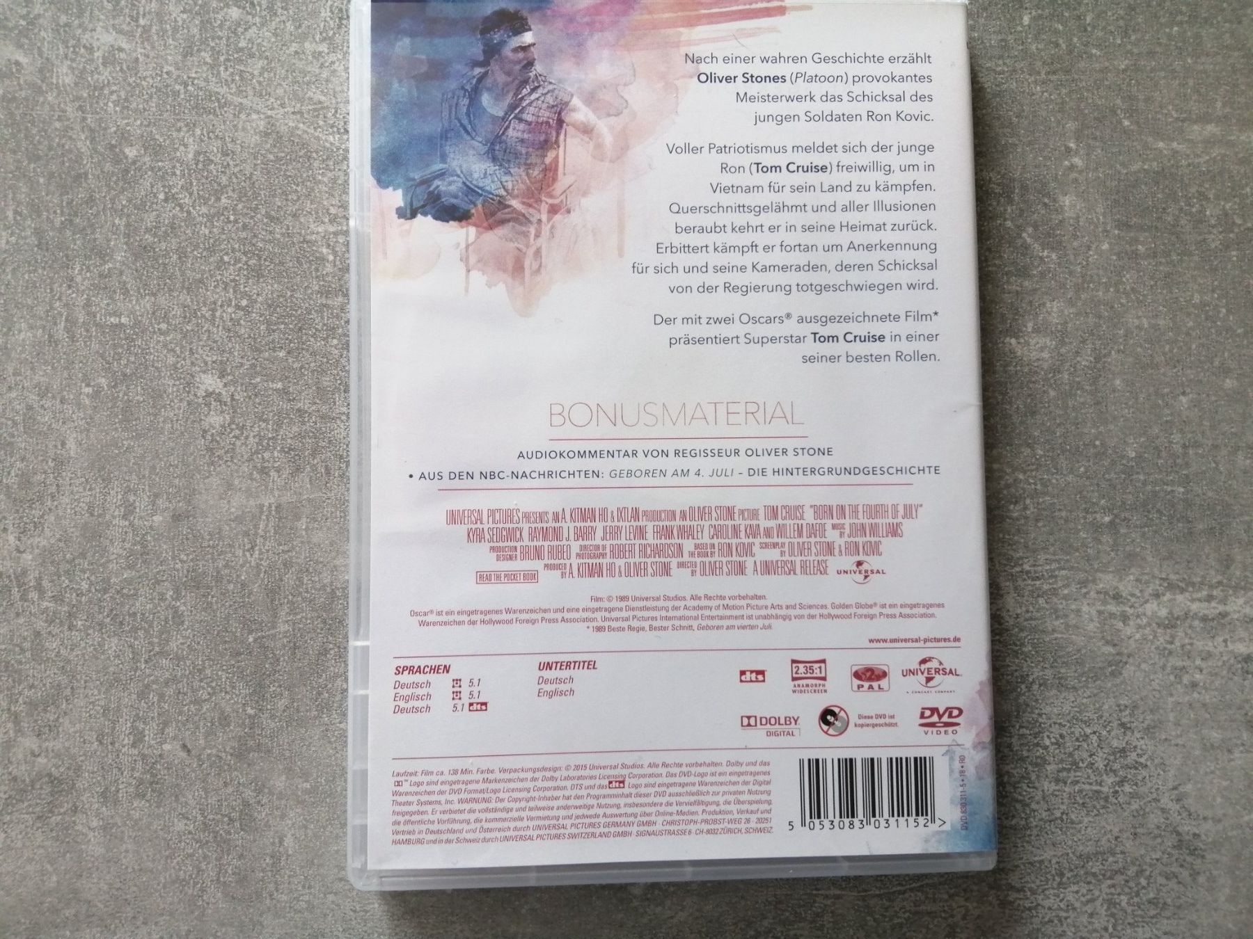 Alle DVDs: DVD: Geboren am vierten Juli – Neu (gemäss Beschreibung) aus Altstätten SG von tollesauswolle 1