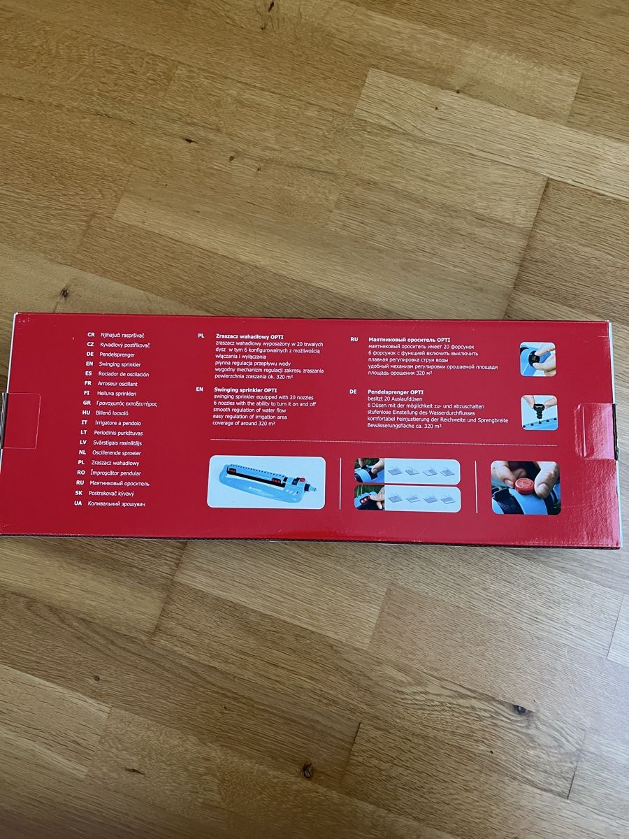 Tutti gli attrezzi: Pendelsprinkler CELLFAST OPTI neu 320 m2 – Nuovo e nell'imballaggio originale da Wuppenau venduto da Alfreg 2