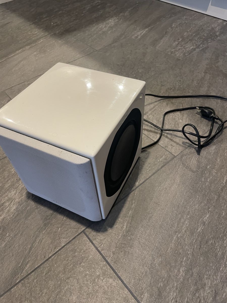 Jamo Home Cinema: Jamo SUB 800 Subwoofer  weiss – Usato da Bollingen venduto da makenschmuschki