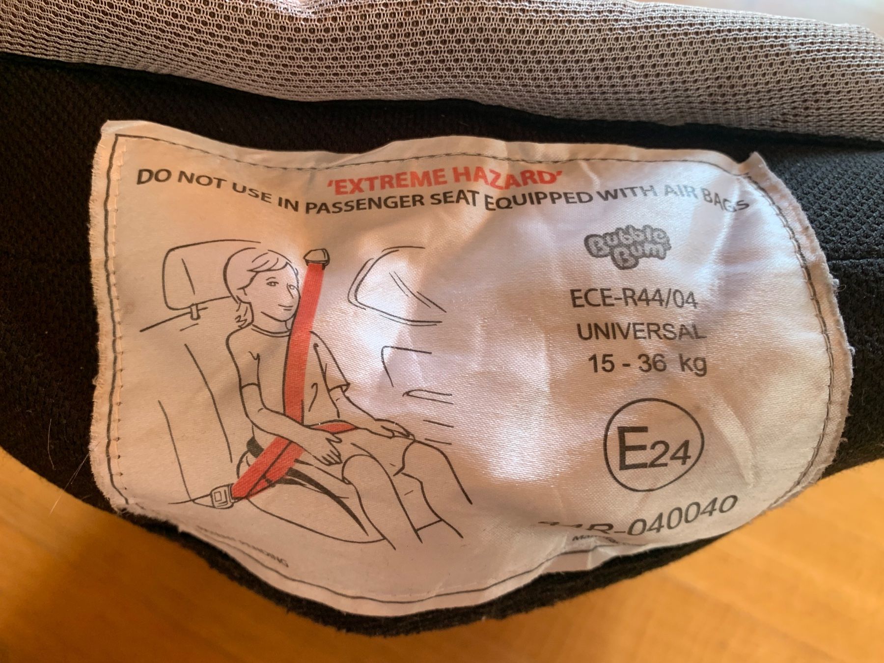 Auto-Kindersitze: Faltbare und aufblasbare Sitzerhöhung Bubble Bum – Gebraucht aus Oberwil b. Zug von Esteban76 1